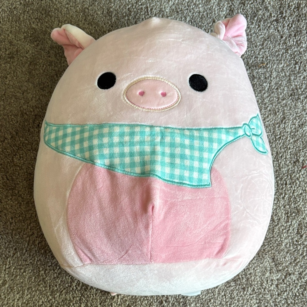 Pig with Bandana Squishmallow